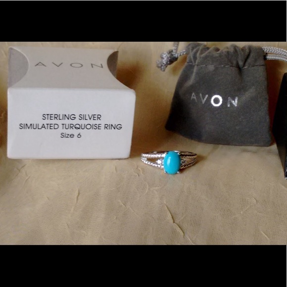 🆕Avon Sterling Silver Birthstone Ring Size 6 - Picture 3 of 5